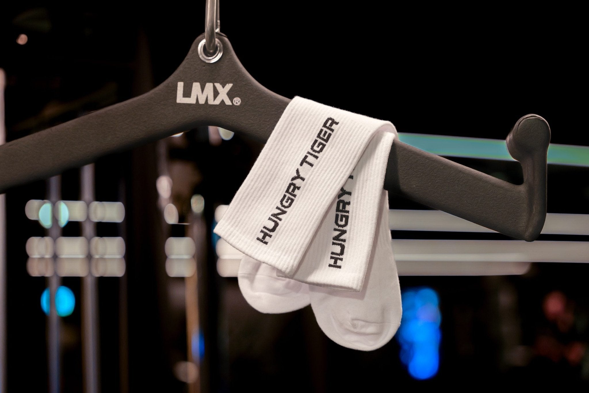 HT Socks White Long - HUNGRYTIGER