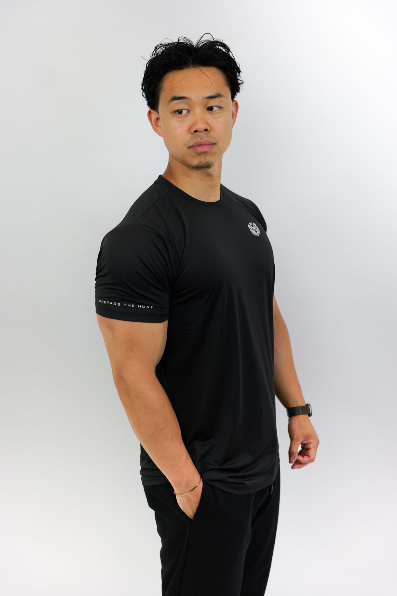 Athletic Tee - Dark Phantom - HUNGRYTIGER